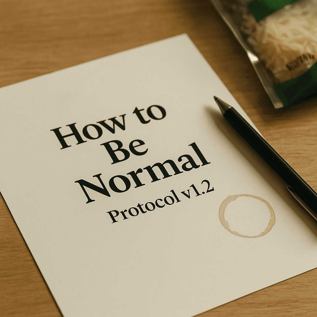 I Googled How to Be Normal at a Stoplight and Got Rear-Ended