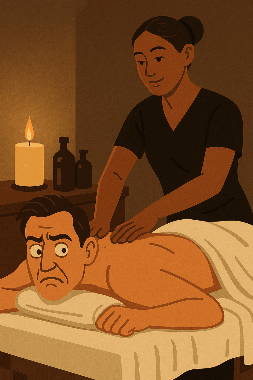 I Spent the Entire Massage Praying My Body Wouldn't Betray Me
