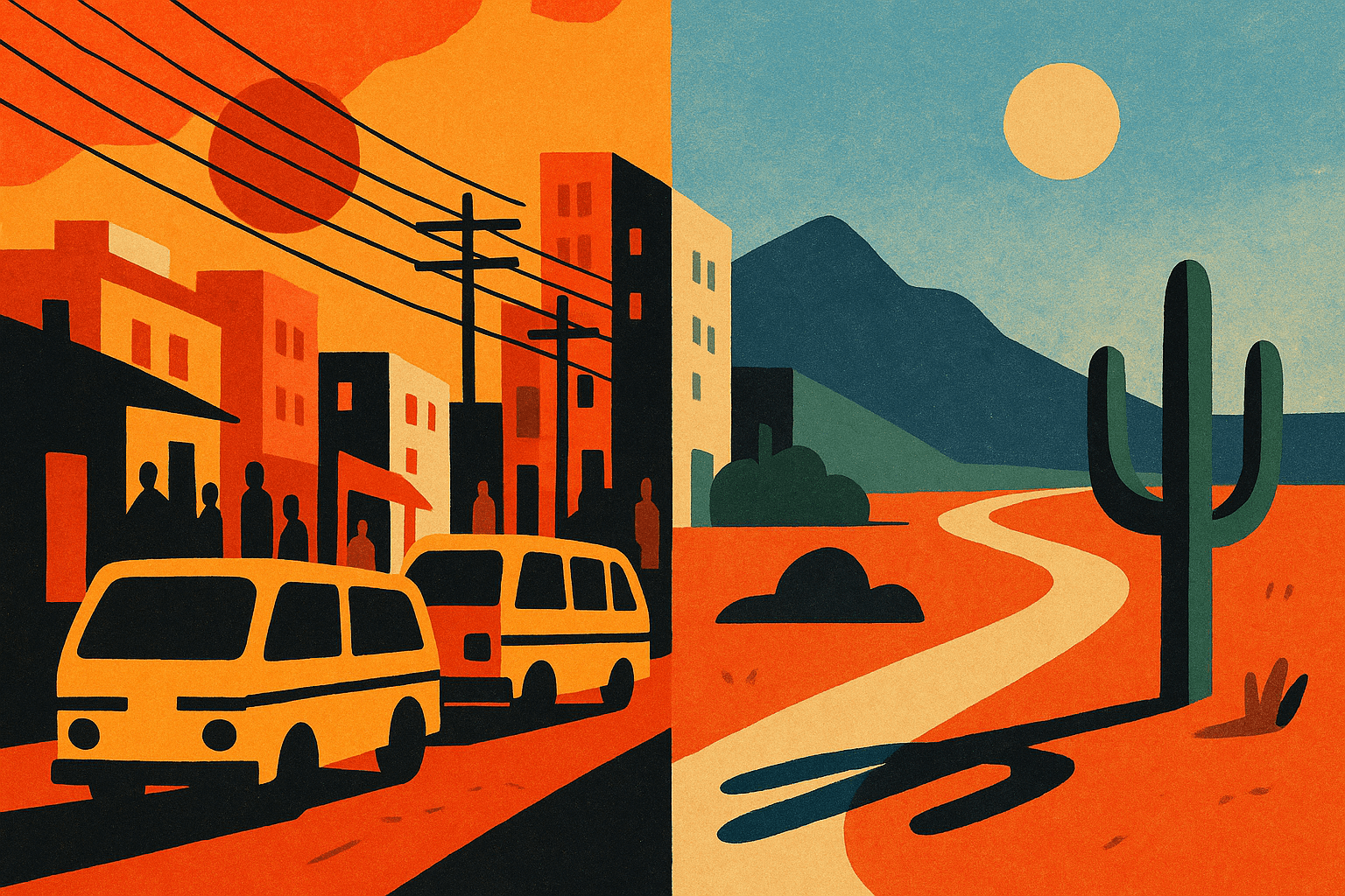 Arizona desert morning landscape representing the story's setting and atmosphere